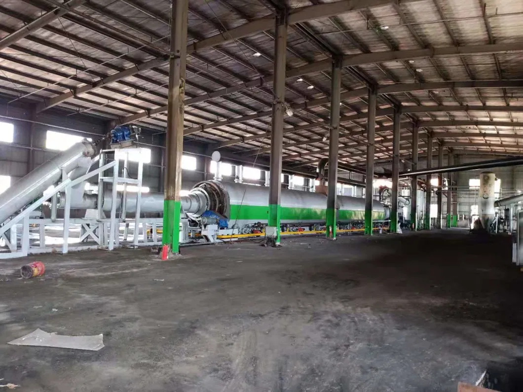 Waste Scrap Tire/Plastic Pyrolysis Recycling Disposal Plant Project System