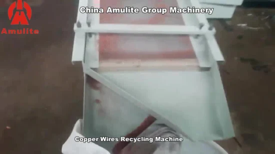 Waste Electric Copper Aluminum Metal Wire Scrap Recycling Cable Granulator Machine